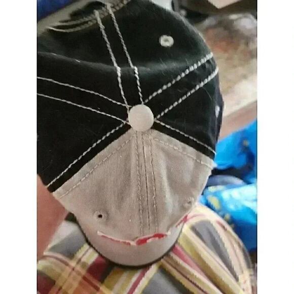 Formula 707 Black Animal Equine Products Horse Adjustable Cap Strapback Hat - Picture 2 of 5